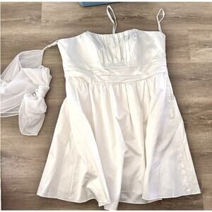 David's Bridal Studio Wedding Dress Engagement White Plus Size 22 NWT